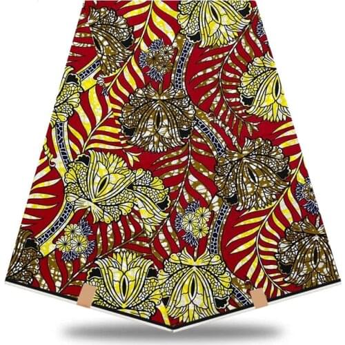 Veritable Ankara Real wax prints batik fabric soft cotton fashion pagne Latest Ankara loincloth dress garment craft accessory