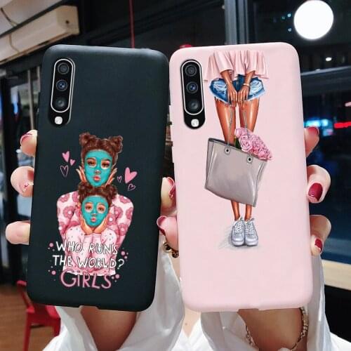 For Coque Samsung Galaxy A70 Case 6.7'' Silicone Pretty Girls Soft Cover Shockproof Phone Cases For Samsung Galaxy A70 2019 A 70