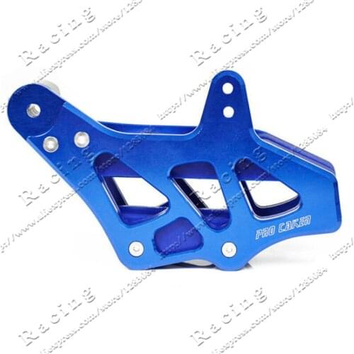 CNC Chain Guide Chain Guard Fit KTM 125-500 EXC EXCF SX SXF XC XCF XCF-W XCW Husqvarna 85-250 Motocross Enduro Supermoto Blue
