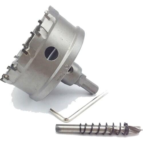 1PC Diameter 50-75mm Drill Bit Tungsten Steel Hole Mental Drilling Power Tools Taladro Brocas Ferramenta Quality Core Drill Bits