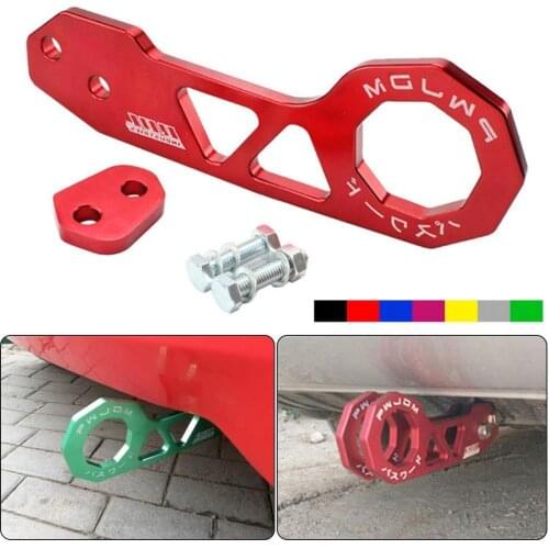 Universal Aluminum Alloy Car Auto Rear Bumper Trailer Hook Towing Tools for JDM 2021 Newest Hot Sale