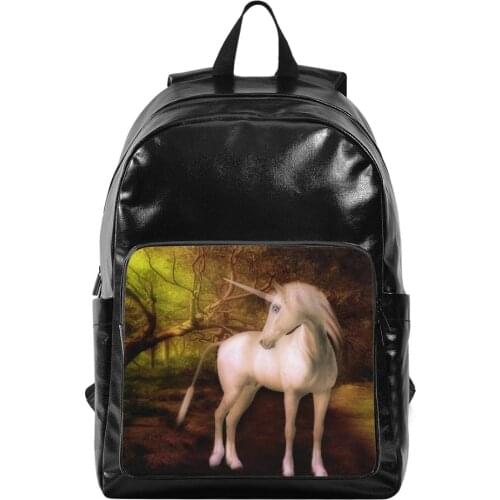 Unicorn Printing Female Travel Backpack Bags For Women Waterproof Outdoor Ladies Bagpack Female Girls Outdoor Shopping Backpack