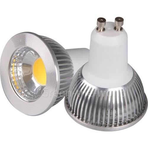 20pcs Fast shipping new GU10 7W 85V-265V COB Warm White Cool White LED Spot Light Bulb Lamp