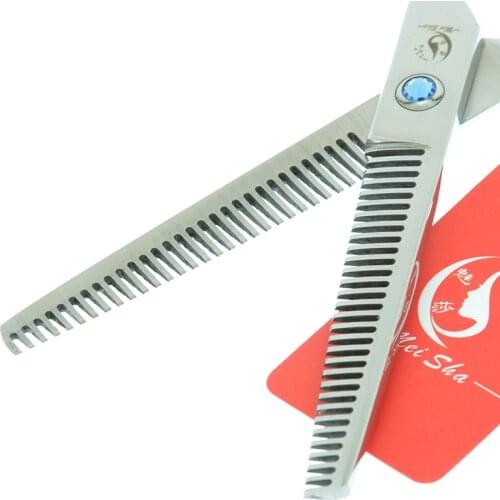 6.0" Meisha Double Sided Teeth Thinning Scissors Hairdressers Hair Shears Hair Trimming Tesoura Hair Care Styling Tools A0090A