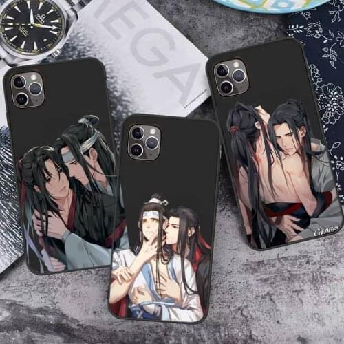 Mo Dao Zu Shi MDZS Phone Case Candy Color for iPhone 6 7 8 11 12 s mini pro X XS XR MAX Plus high quality etui