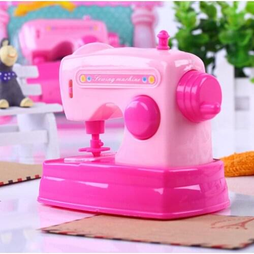 Childrens Kids Toy Simulation Mini Sewing Machine Fun Little Toys Desk Decor