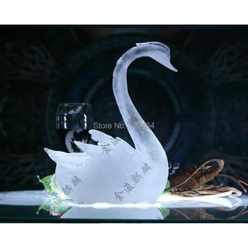 Ice sculpture mold Swan C Size:240*160*250mm