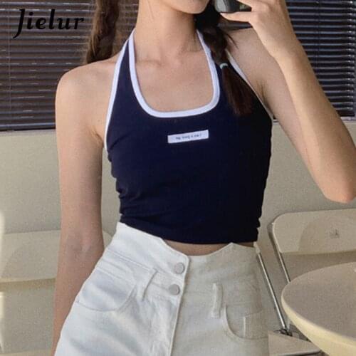 Женские укороченные майки Jielur China At AliExpress