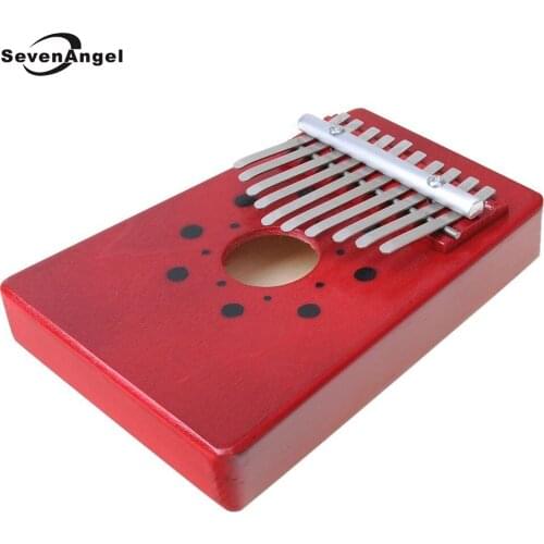 10 Key Kalimba African Thumb Pocke Piano Finger Percussion Keyboard Music Instruments Kids Toy Marimba Children Gifts