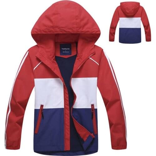 Boy Jackets Warm Polar Fleece Outerwear Sport Jacket Girls Waterproof Windproof Coat 2020 Autumn Children Jacket for Kid Hooded