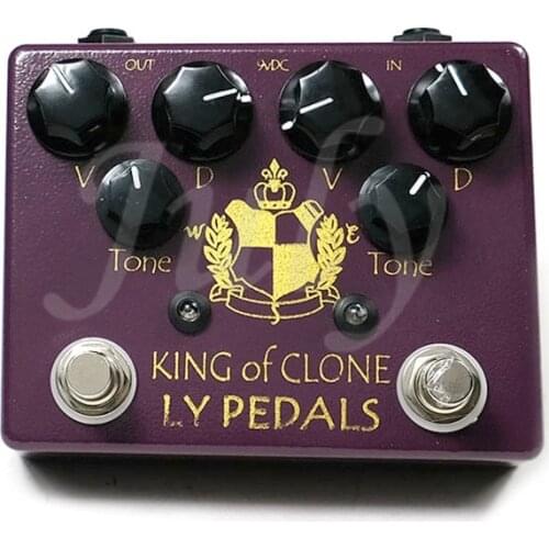 Rock handmade LY-ROCK King of Tone V4 overload single block effect