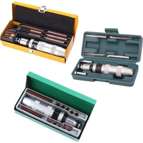 7/12/13PCS Impact Screwdriver Set Heavy Duty Extractor Repair Screw Bolts Driver S2 Steel Slotted Screwdriver Bits Repair Tools