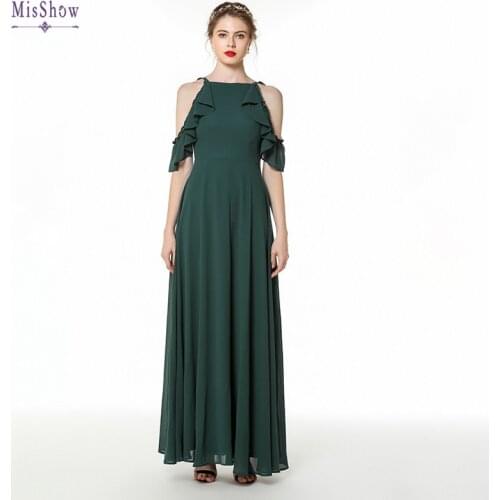 New Arrivals 2020 Long Evening Dresses Elegant Cheap Simple Formal Dress Women Prom Dresses Vestido De Festa