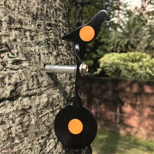 Hunting Stainless Steel Target Bullseye Shooting Target Set For Slingshot Reactive Splatter Paper Target Training Sticker