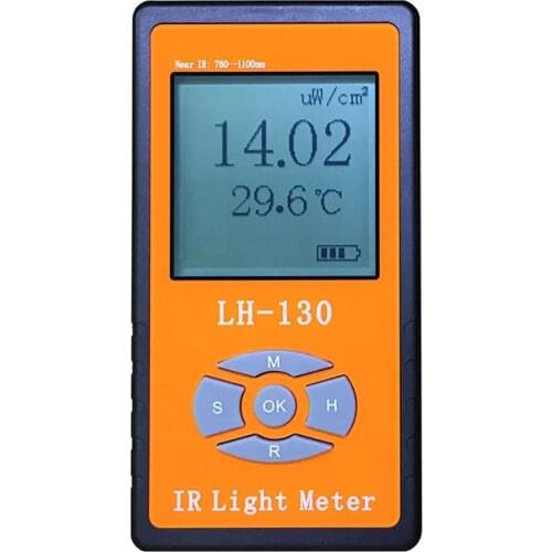 Professional High Quality Infrared Light Irradiance Power Meter Radiometer LED Luminous Intensity Sunlight Remote Control Tester