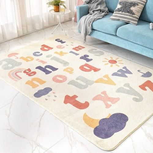 Rectangle Soft Lamb Cashmere Home Living Room Non-Slip Carpet Sofa Bedroom Tatami Bedside Blanket Rugs