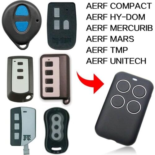 AERF remote control TMP MARS UNITECH COMPACT AERF MERCURIB HY-DOM universal gate remote control AERF garage door remote control