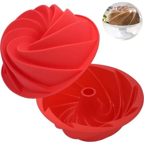 3d Silicone Mold Flower Fondant Cake Molds Form Round Soap Chocolate Mould Baking Dishes Pastry Bakeware Cake Decorating Tools