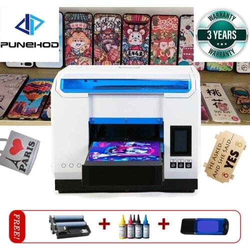 Procolored 2021 New Design UV Flatbed Printer A3-PRO Acrylic Metal Wood Printer With Inks
