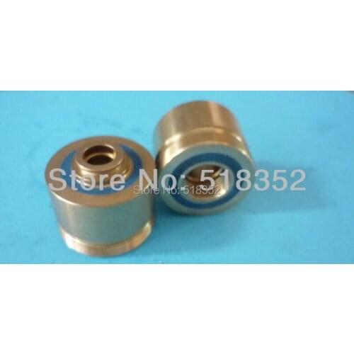Water Resistant Brass Guide Wheel(pulley) Seat dia.30mmx26mm for High Speed Wire Cut EDM Parts