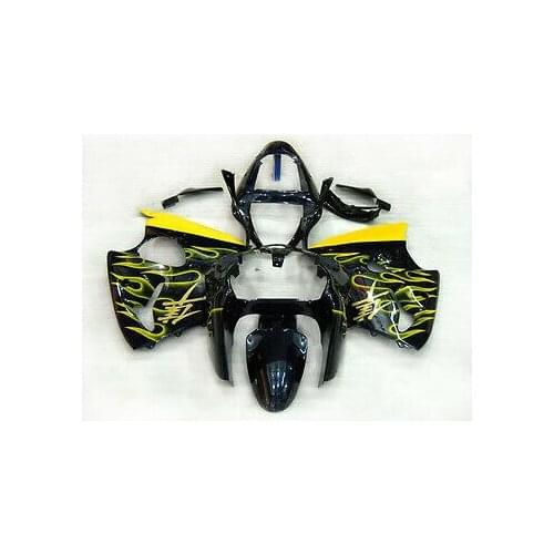 Wotefusi Bodywork Fairing ABS Painted Full Set For Ninja ZX 6R 2000 2001 2002 (A)
