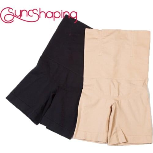 Dropship High Waist Womens Shaper Control Panties Seamless Shaping Panties Slimming Ladies Shorts Good Stretch 5XL Plus Size