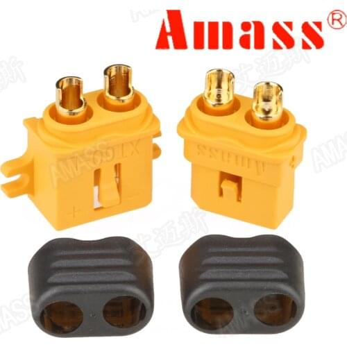 Aerops Amass XT30U XT60 XT60H XT60L XT90H XT90S Female Male Connector Plug Socket One Pair For Quadcopter Mini RC LiPo Battery