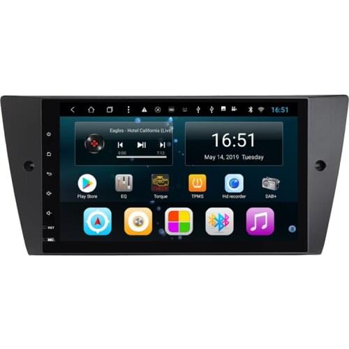 Android 9.0 for bmw E90,E91,E92,E93,3 series car,gps navigation,wifi,multimedia radio,bluetooth,Steering wheel Canbus