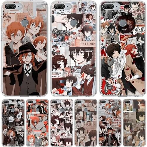 Bungo Stray Dogs Poster Phone Case for Huawei Honor 10 9 Lite Y9 Y5 Y6 Y7 2019 8X 8A 8S 7A 7X 10i 20i Pro V30 Art Coque Capa