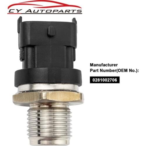 YAOPEI NEW 1800 Bar Fuel Rail Pressure Sensor 0281002706 0281002903 0281002937 for VOLVO for FIAT JACK for RENAULT