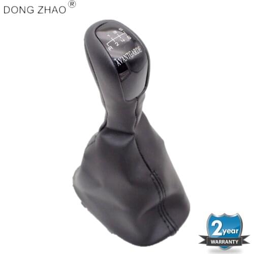 For Mercedes Benz E Class W203 Advantgard 2000 2001 2002 2003 2004 Car 6 Speed Gear Stick Shift Knob Leather Gaitor Boot