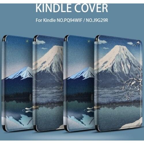 Mount Fuji Sleeve for Fundas All New Kindle 658 Cover Smart Case for KPW4 Kindle Paper White 4 2018 2019 Kindle 10th Generation