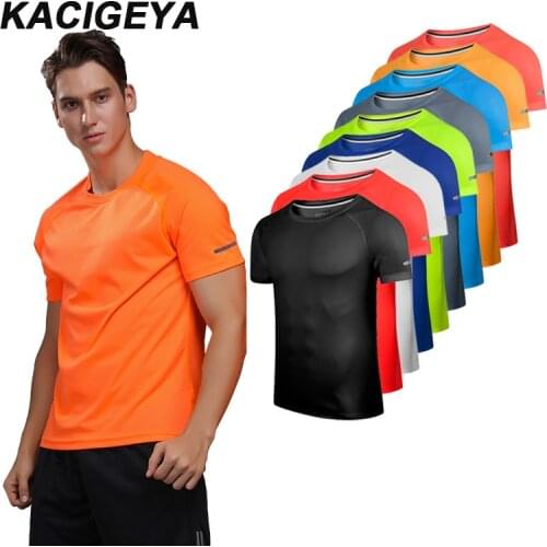 Мужские однотонные футболки KACIGEYA China At AliExpress