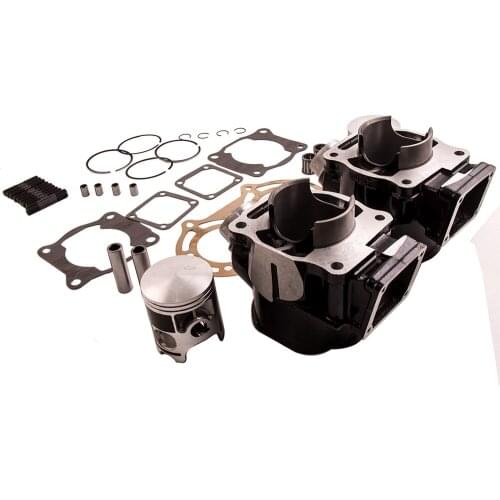 Cylinder Piston Gasket Kit For Yamaha Banshee 350 87-06 Top End 2GU-11181-00-00 Top End 64.00mm x 54.00m
