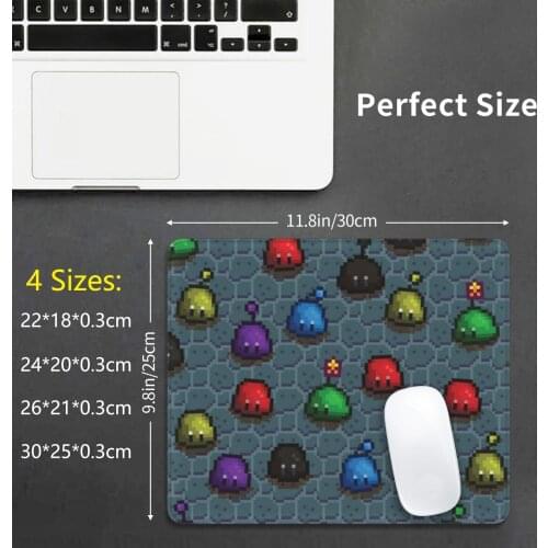 Stardew Valley Slimes Mouse Pad DIY Print Cushion Stardew Valley Pixel Art Video Game Indie Game Video Games