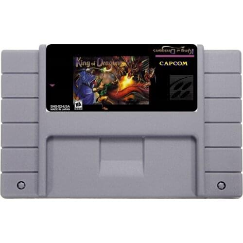 Hot Selling 16bit 46pin Super Game Card - The King of Dragons