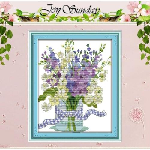 Orchid (11) flower patterns counted Cross Stitch 11CT 14CT Cross Stitch Set Wholesale DIY Cross-stitch Kit Embroidery Needlework
