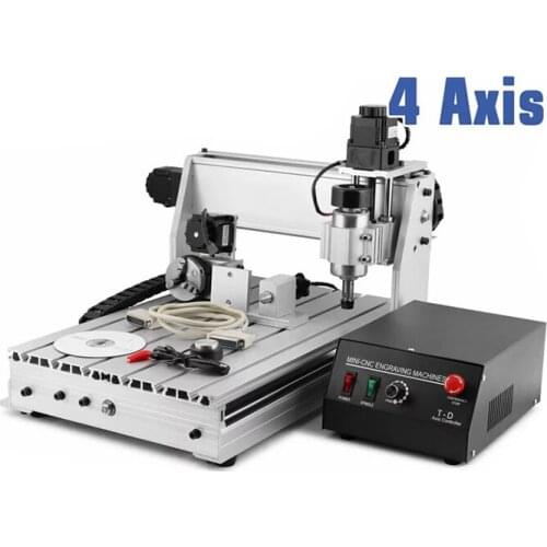 New CNC 3040T Router Engraver/Engraving Drilling and Milling Machine 4Axis Carving cutting tool