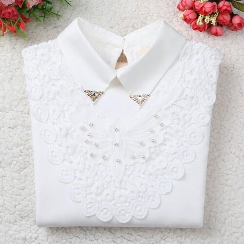 Baby girl clothes 2019 Autumn girls blouse children clothing school girl blouse cotton child shirt blusas kids clothes 2 colors