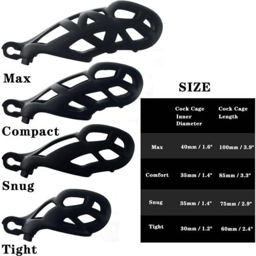 5 Size Handmade Male Chastity Device Cock Cage Penis Ring Lockable Chastity Belt BDSM Adult Games Foreplay Sex Toys for Man Gay