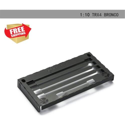 Radio control RC Car DJ Tool box Camp table Open folding meal board Metal for TRX-4 TRX4 ford bronco option upgrade parts