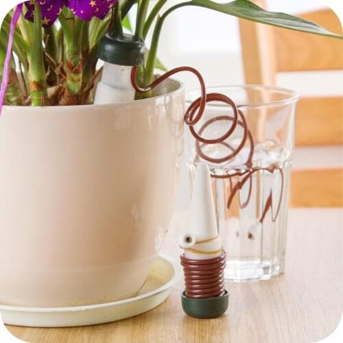 1set=2pcs garden drip irrigation potted automatic watering device garden irrigation watering tools arrosage jardinagem