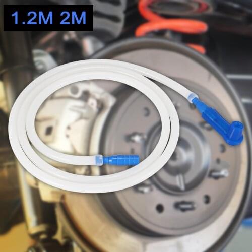 Uxcell 1 Set 1.2m Pipe Car Oil Hose Joint Quick Brake Oil Exchange Tool and Brake Oil Hose Kit Car Repair Tool