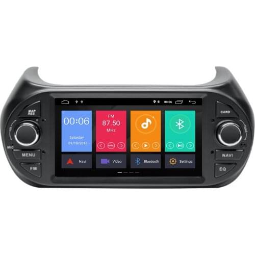 Eight Core Android 10 2Din Car DVD GPS Navi For Fiat Fiorino Autoradio multimedia player USB DVR