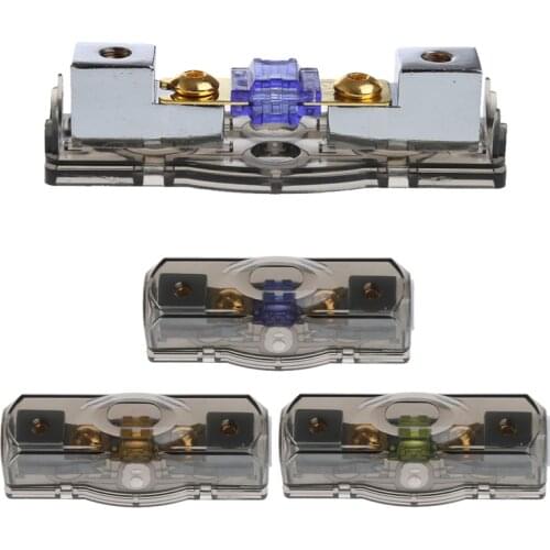 1Set 100A Block Car Fuse Box Holder Stereo Seats Voltage Exposure Safe Durable Tool Drop shipping