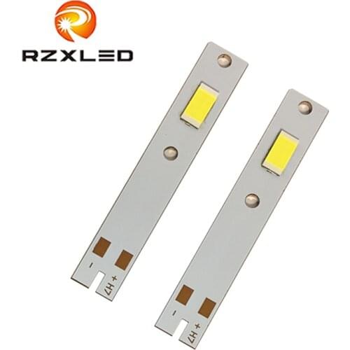 10PCS/Lot LED 9V 12V White6000K 28W Car Headlights Board 47*8MM For C6 H7 Lamp