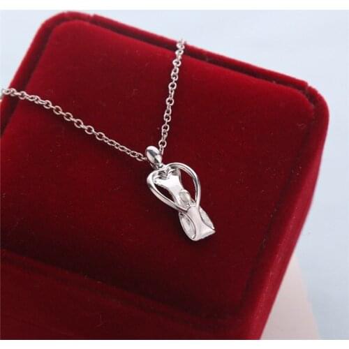 2015 New Fashion Clavicle Necklae Mother Embracing Child Pendant Necklace Silver Plated Wholesale 24pcs/lot