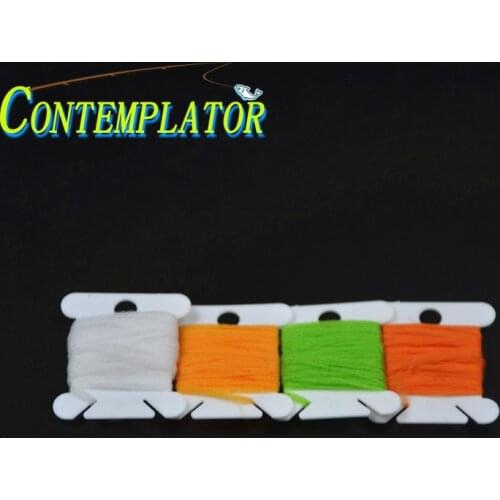 8colors 2yards Fly Tying Floating Yarn For Delicate Dry Flies Parachute Posts Materials Spinner Wings Fly Fishing Fiber