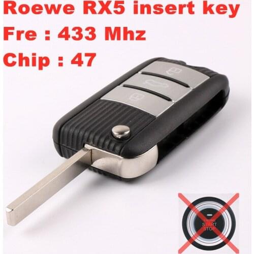 For Roewe RX5 smart key 433Mhz 47 chip