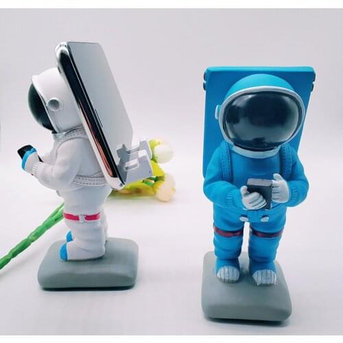 Mobile Smart Phones Holder Support Desk Decor for iPhone XiaoMi Huawei Samsung Classic Astronaut Spaceman Mobile Phone Bracket